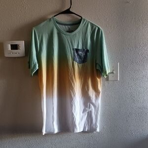 Kids Gradient Tee with Pocket